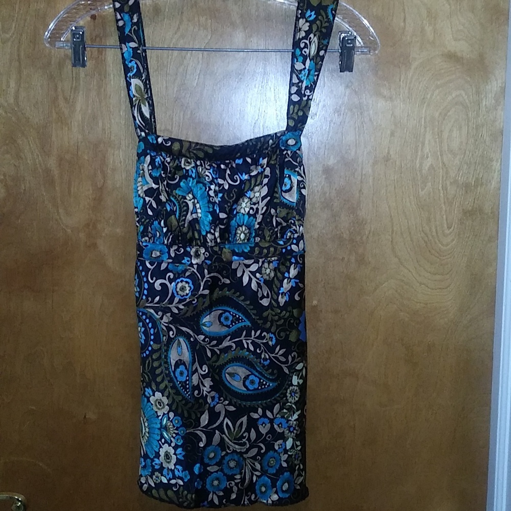 Y2K Paisley Top